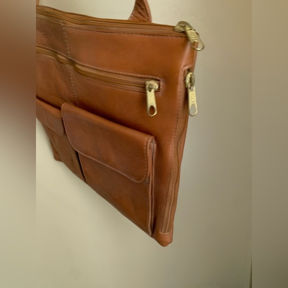 Hobo international vintage 90’s bag purse tote leather satchel boho hippie - Picture 3 of 12